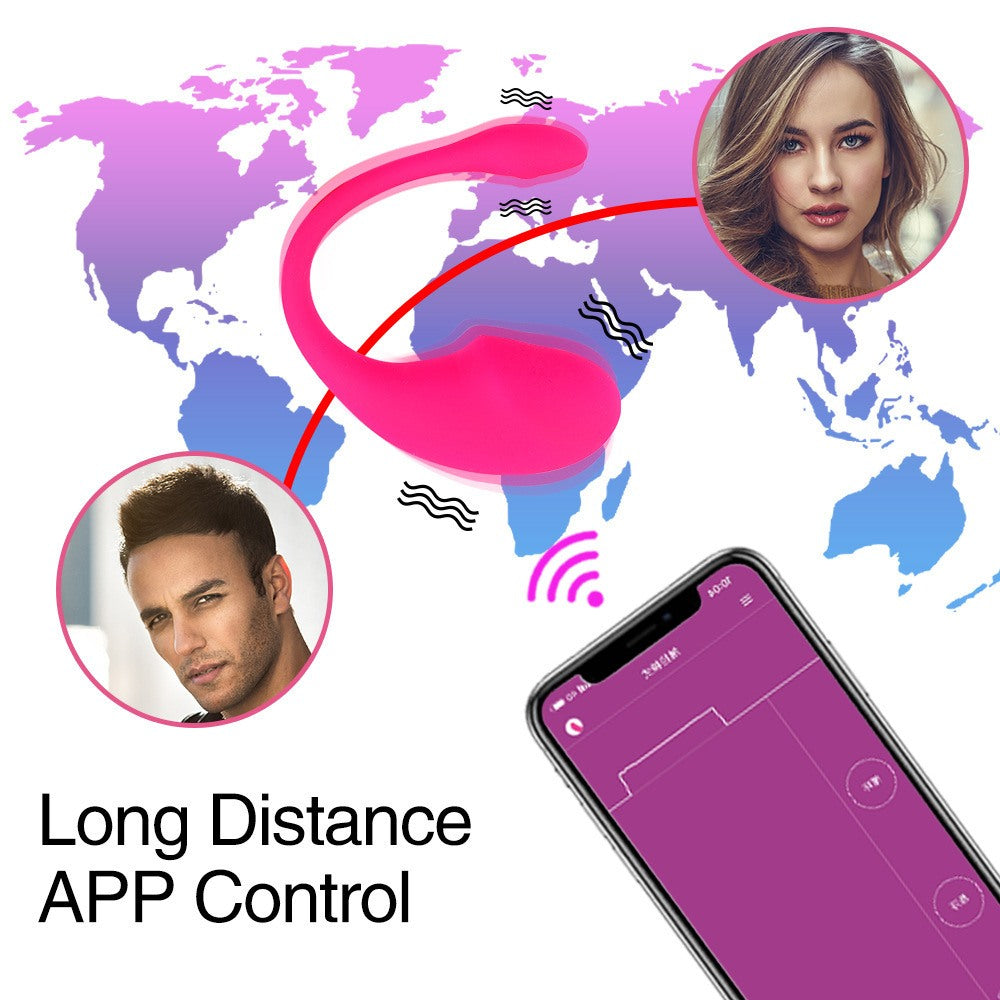 Bluetooth App Kontrollü Akıllı G-Noktası Vibratör: Ses, Hareket ve Uzaktan Partner Kontrollü Keyif!