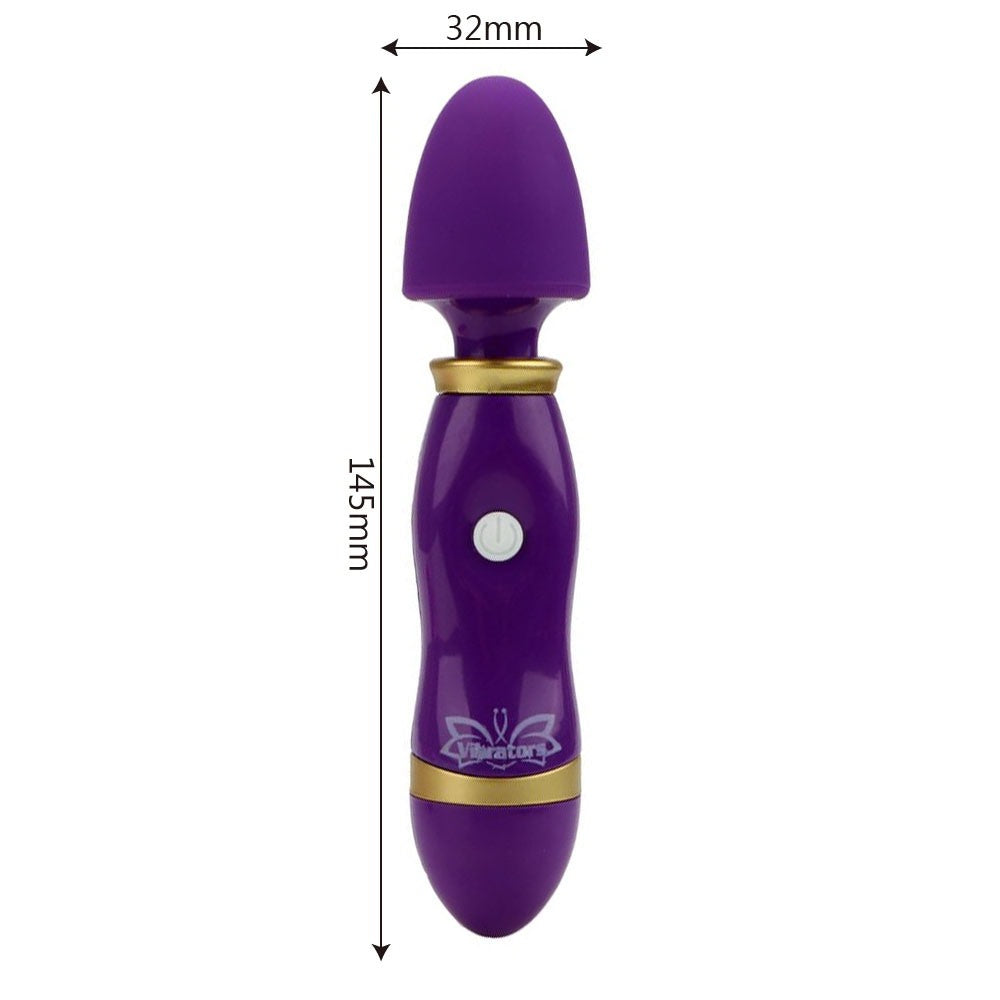 Vibe 12 Hızlı Wand Vibratör: Klitoris Odaklı Yoğun Haz ve Sessiz Keyif!