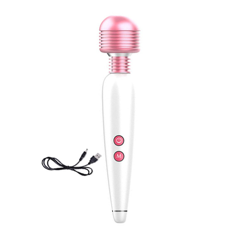 USB Şarjlı 12 Hızlı Wand Vibratör