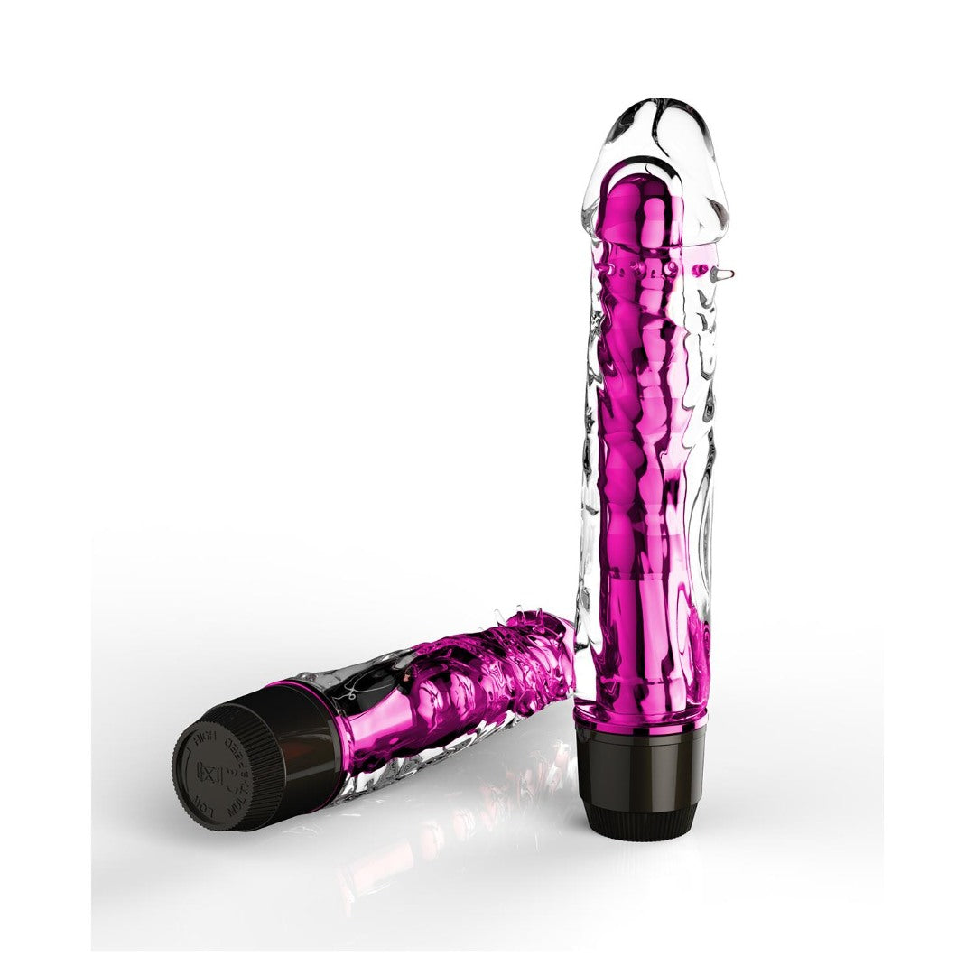 Modern Şeffaf Vibratör – Pembe